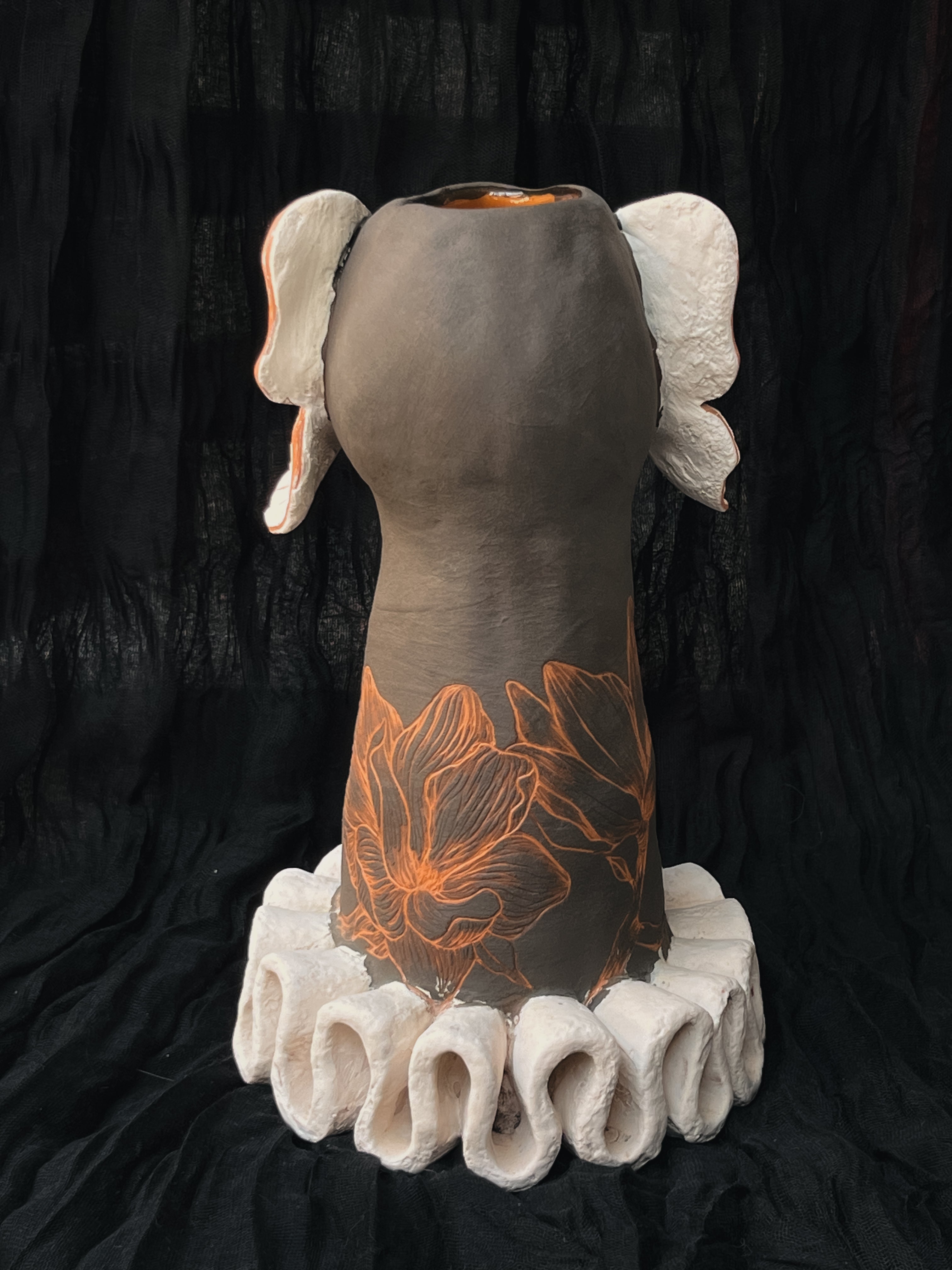 Butterfly Effect Duck Vase