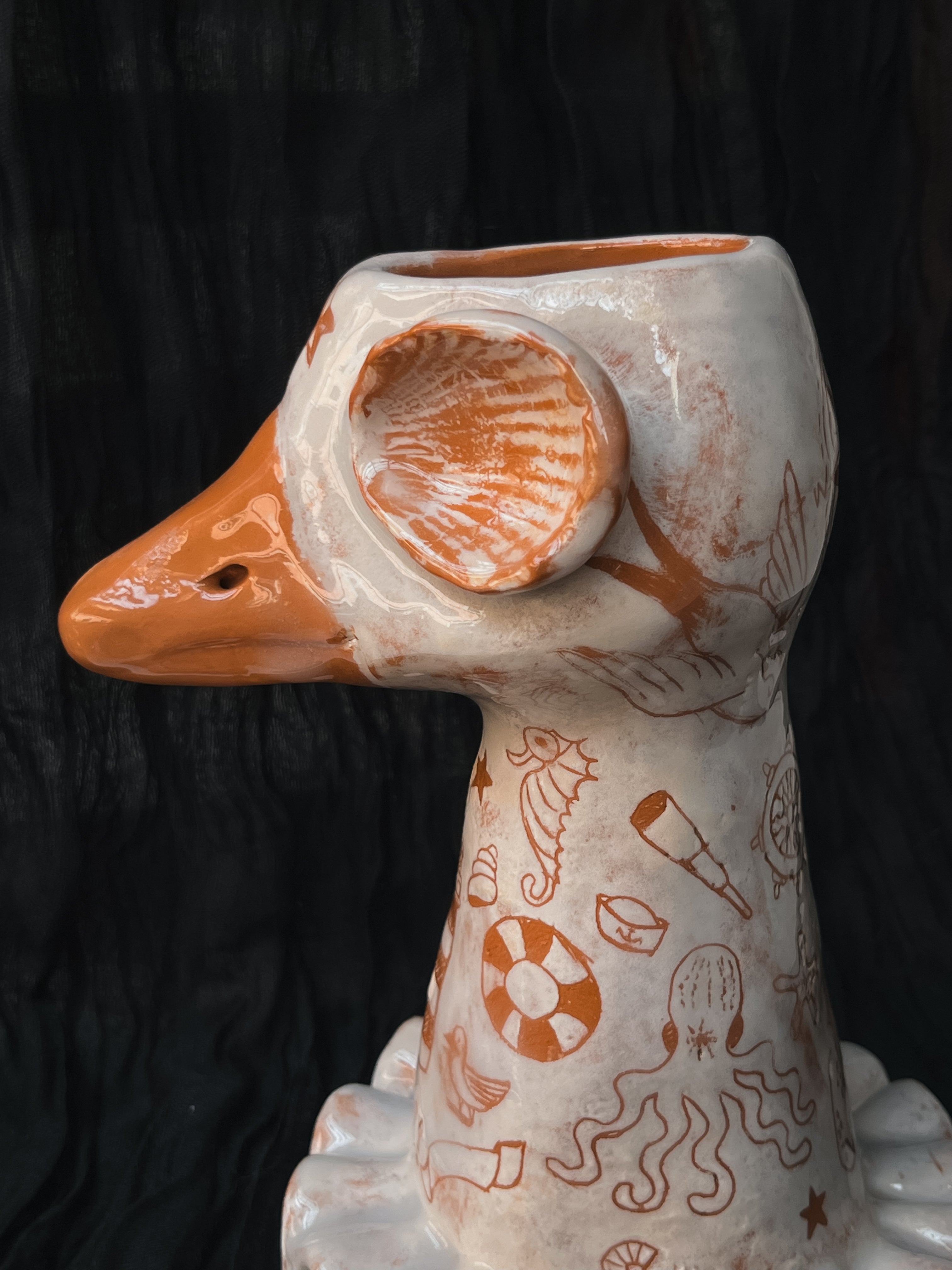 Sailor Duck Vase