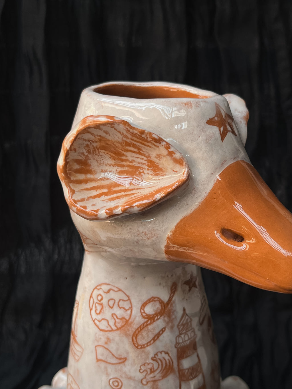 Sailor Duck Vase