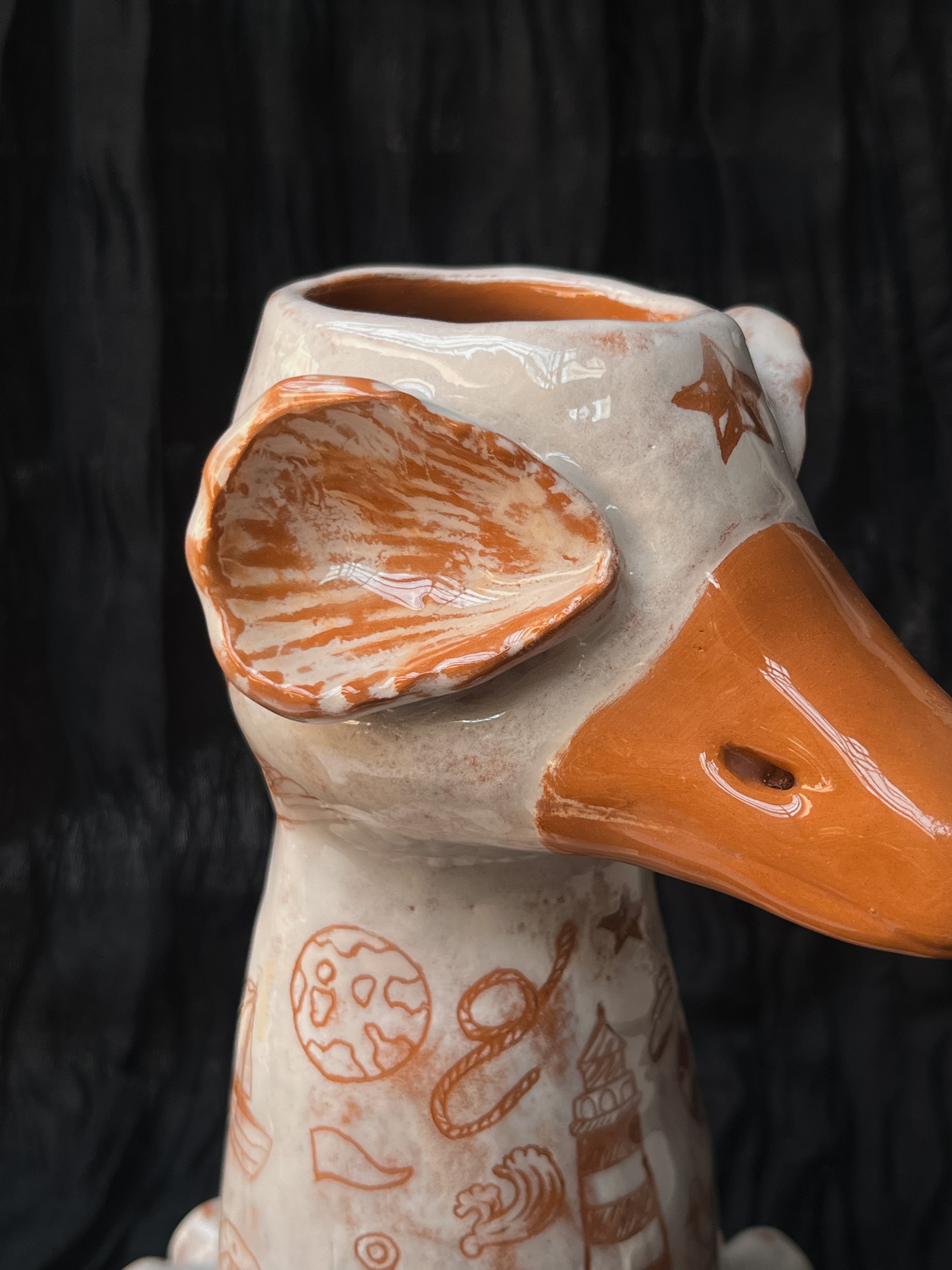 Sailor Duck Vase