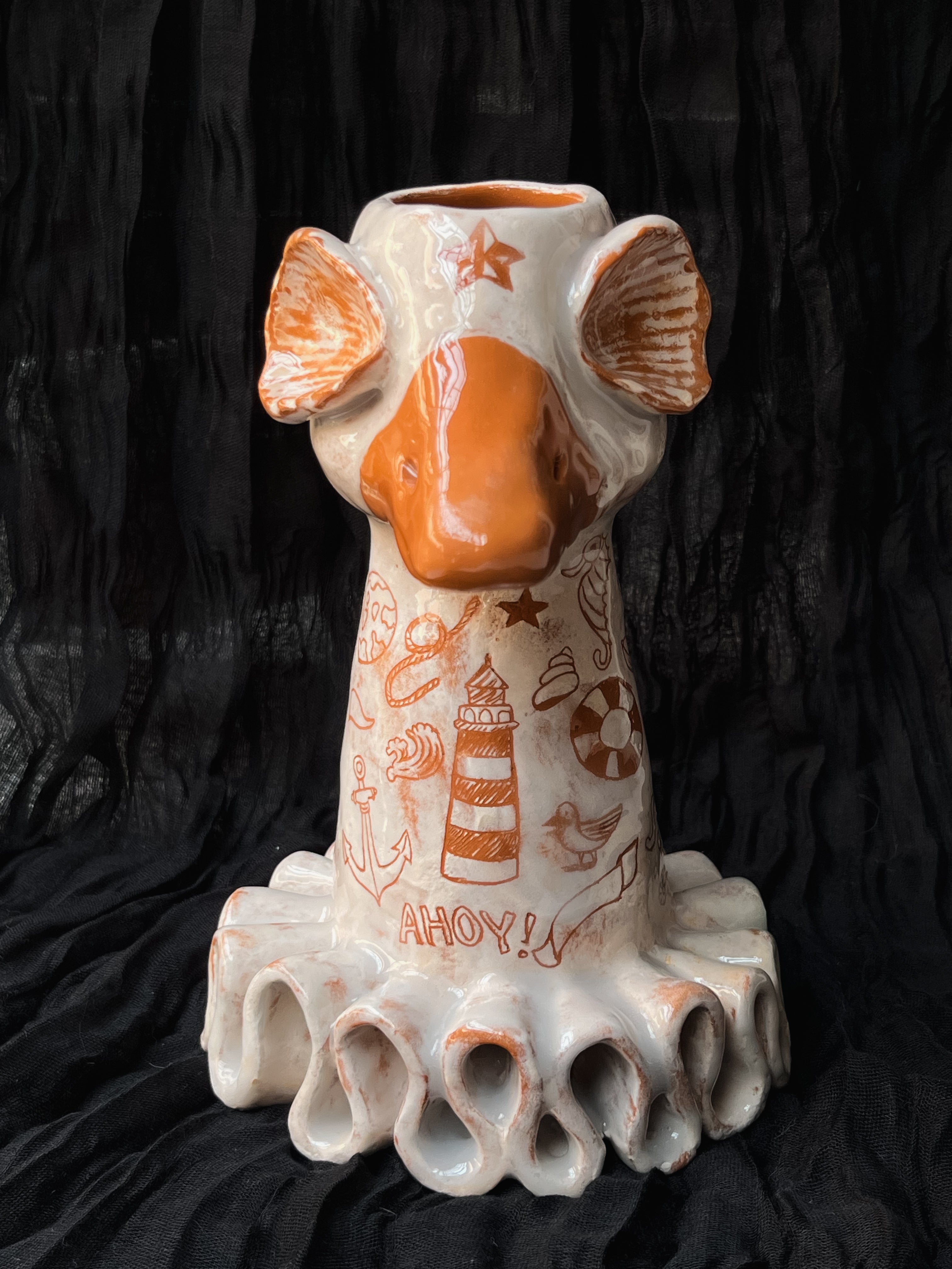 Sailor Duck Vase