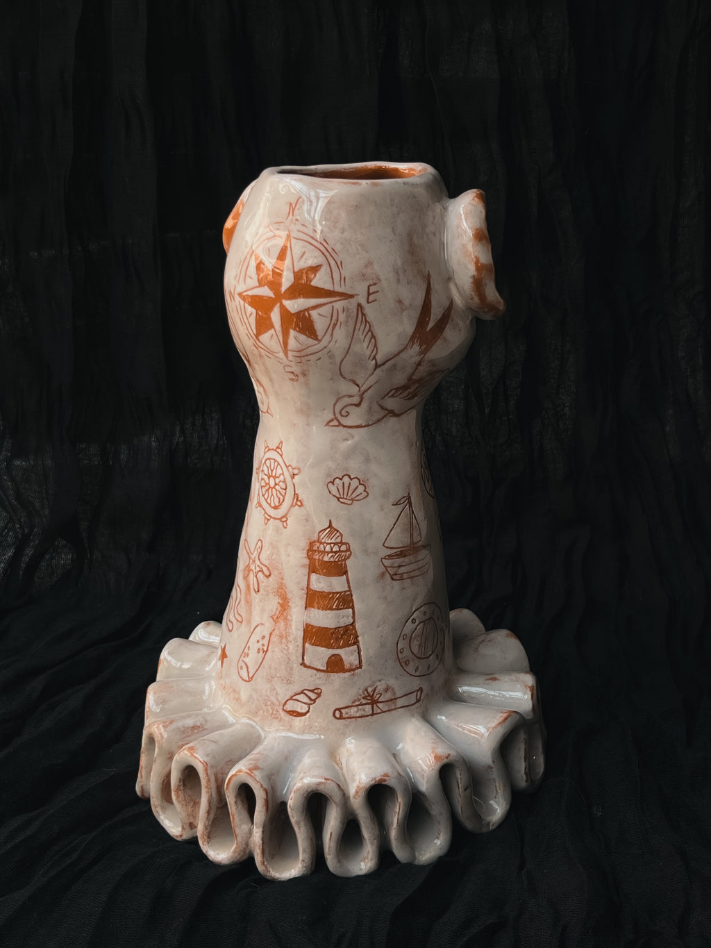 Sailor Duck Vase