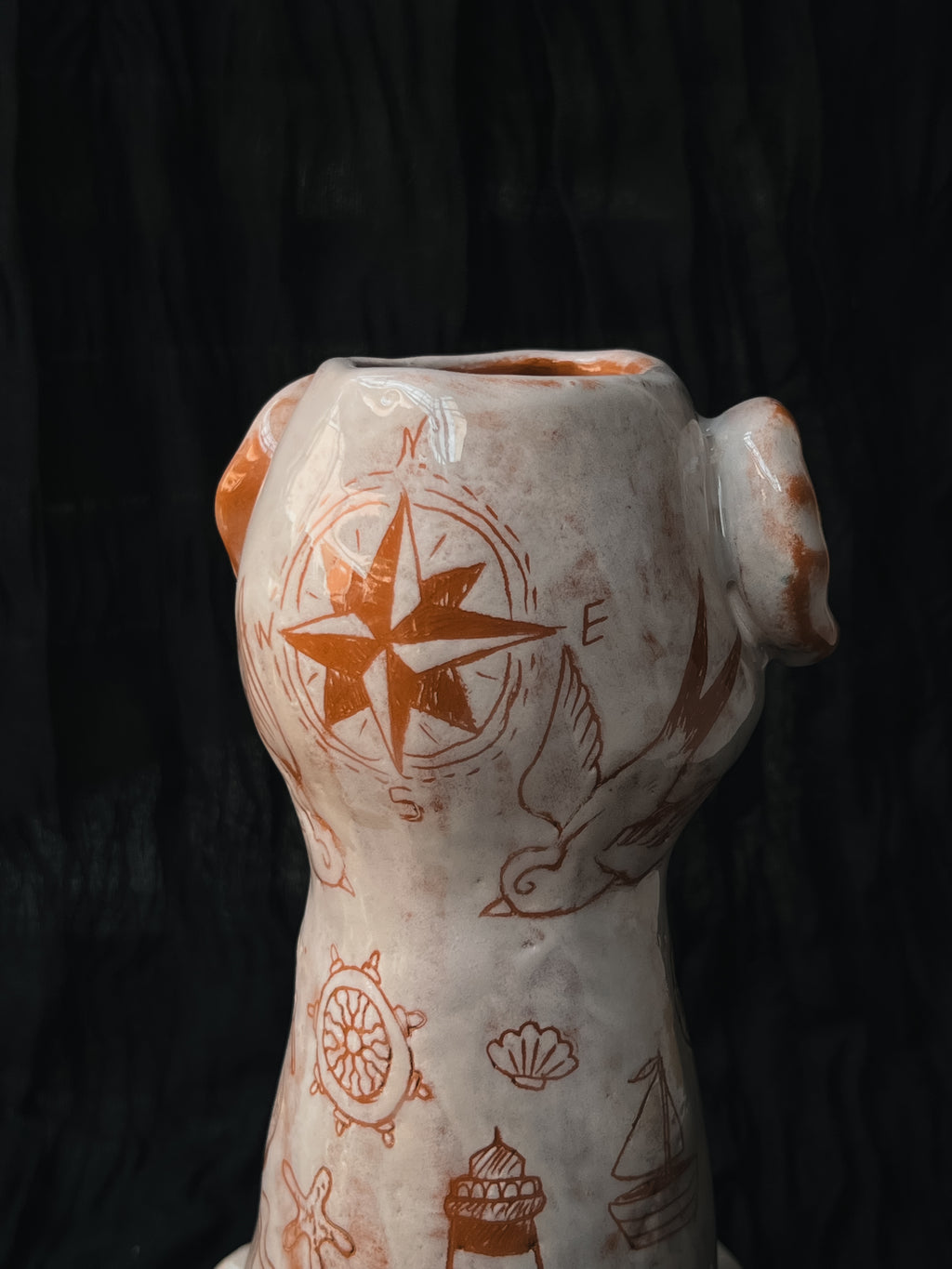 Sailor Duck Vase