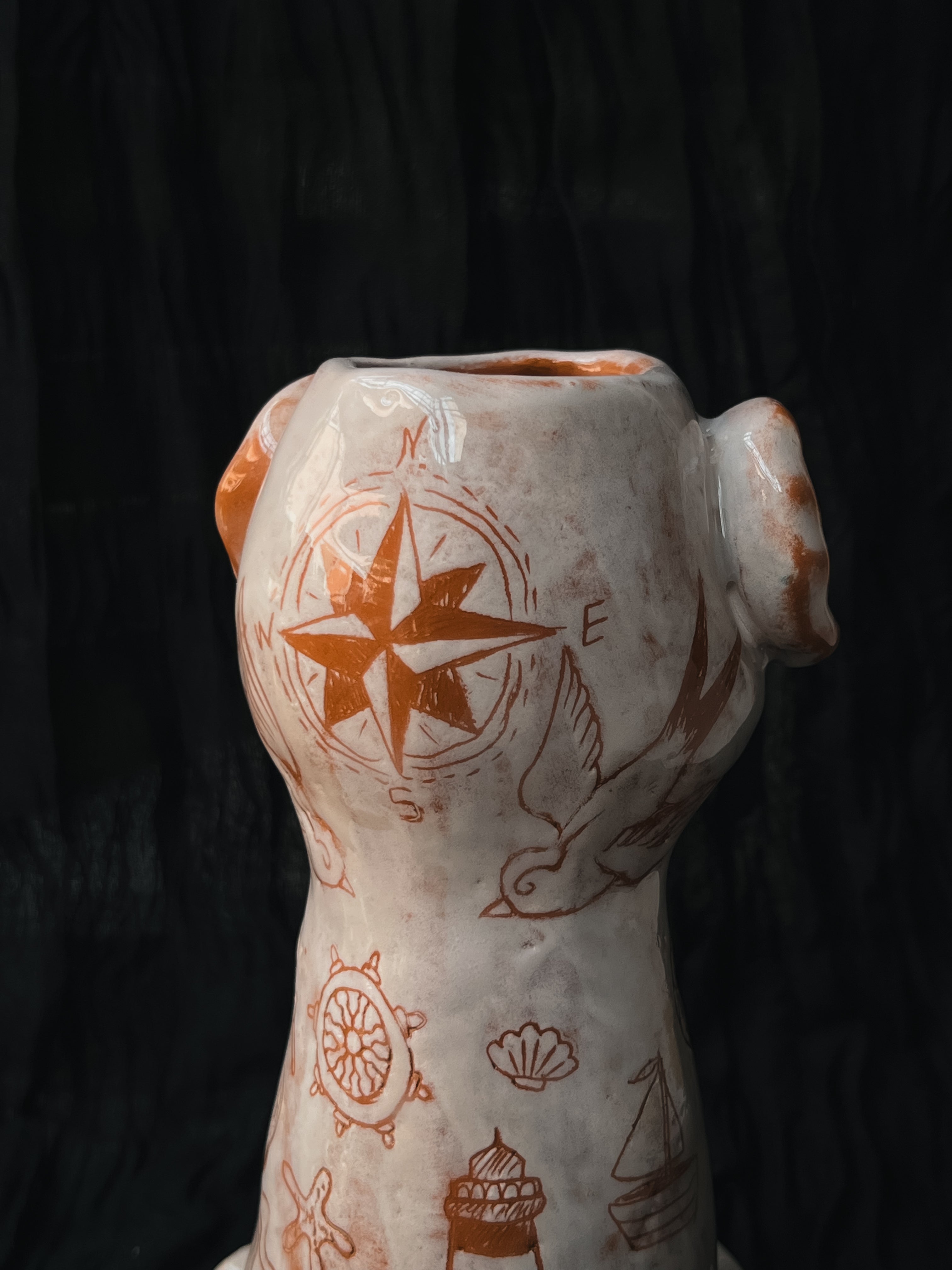 Sailor Duck Vase