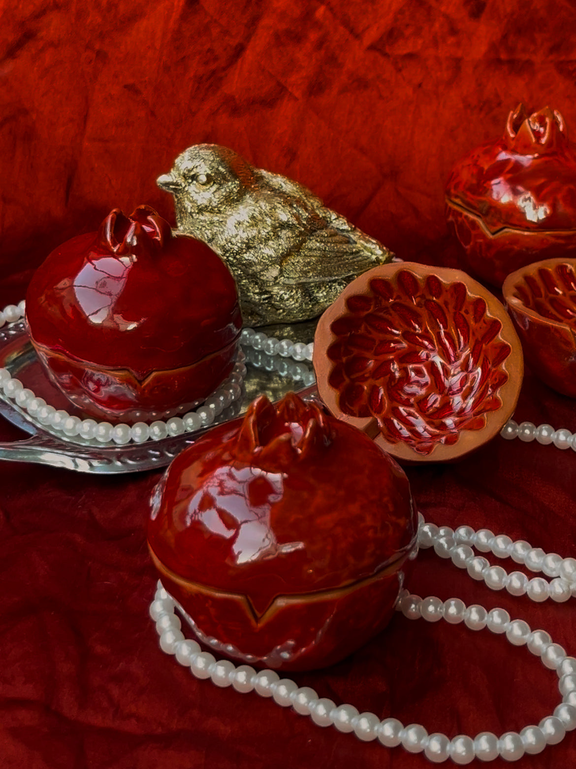 Mini jewelry box Persephone